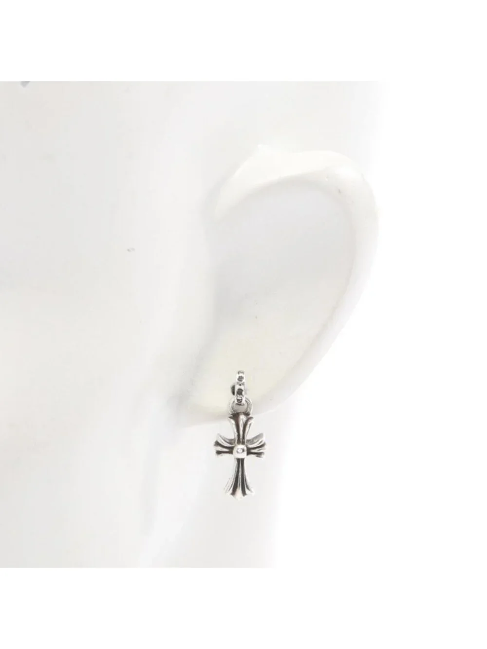 Chrome Hearts Earrings Baby Fat Pprchn Fat 925 Sterling Silver